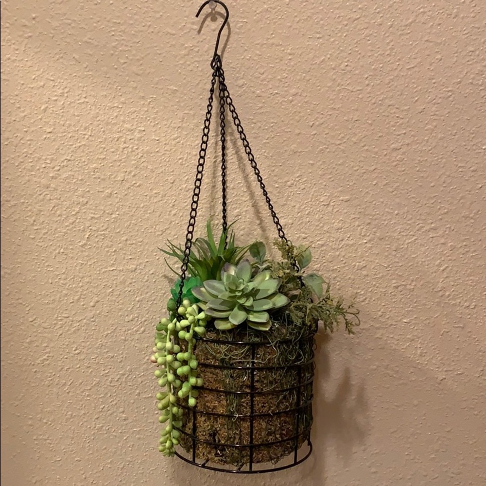 ✨Fake Succulent Hanging Plant✨